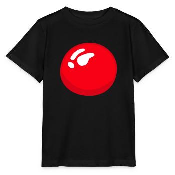 Rote Nase Vorlage - Stanley/Stella Kinder T-Shirt MINI CREATOR  - Schwarz - Vorne - Mikhail (115cm)