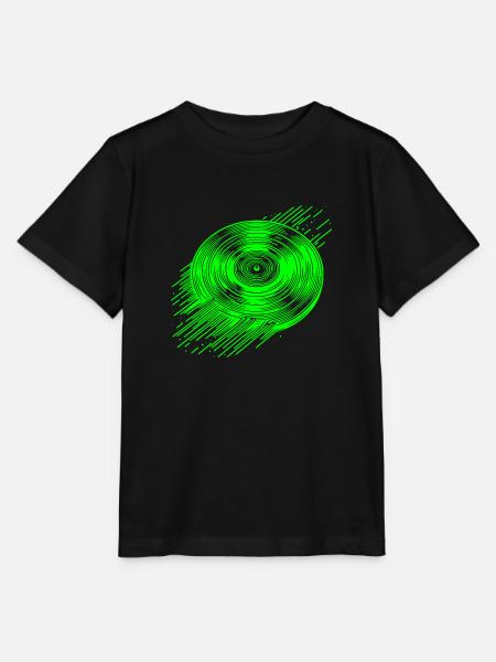 LP Vinyle - T-shirt bio MINI CREATOR Stanley/Stella Enfant - noir