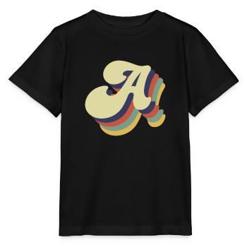 Retro-Brief - Stanley/Stella Kinder T-Shirt MINI CREATOR  - Schwarz - Vorne - Mikhail (115cm)