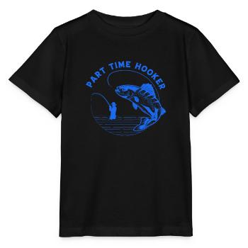 fisch, fisch, angeln, see, meer, angeln, fauna, exotisch - Stanley/Stella Kinder T-Shirt MINI CREATOR  - Schwarz - Vorne - Mikhail (115cm)