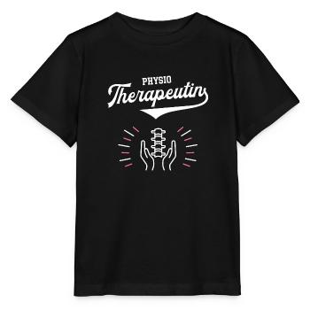 Therapeutin Physiotherapie Physio Osteopathin - Stanley/Stella Kinder T-Shirt MINI CREATOR  - Schwarz - Vorne - Mikhail (115cm)