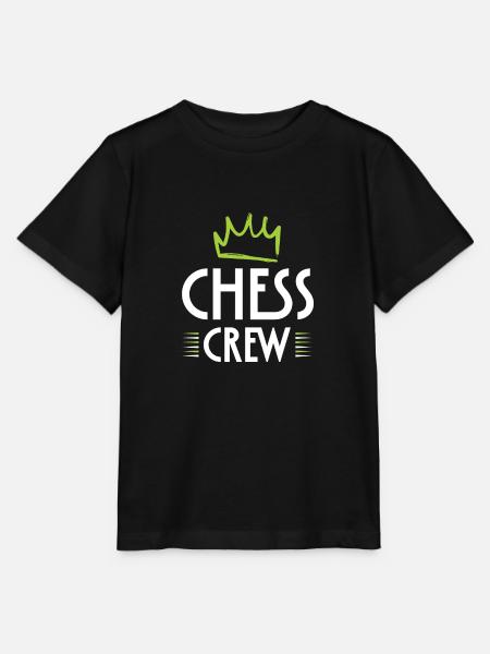 Chess Crew - Stanley/Stella Kinder T-Shirt MINI CREATOR  - Schwarz