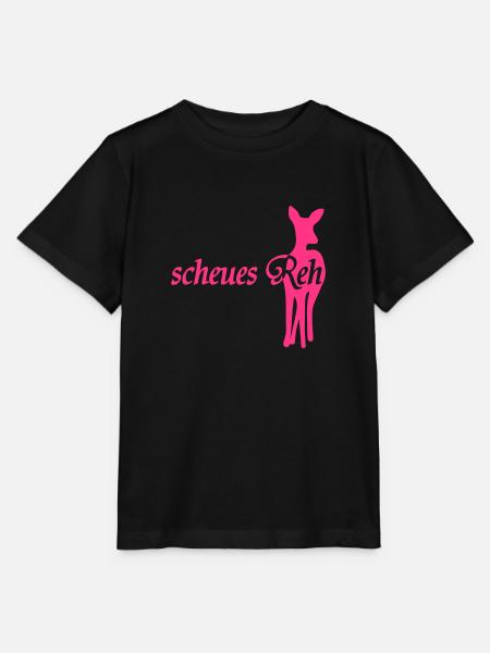 scheues_reh - Stanley/Stella Kinder T-Shirt MINI CREATOR  - Schwarz
