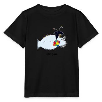 Pitt Bulle - T-shirt bio MINI CREATOR Stanley/Stella Enfant - noir - Devant - Mikhail (115cm)