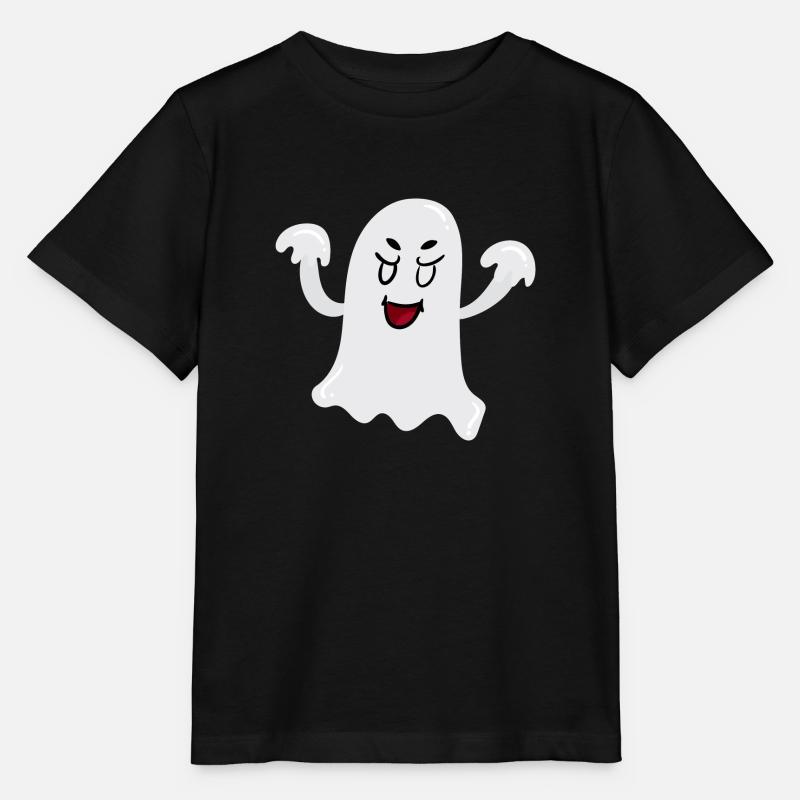Gespenst - Stanley/Stella Kinder T-Shirt MINI CREATOR  - Schwarz
