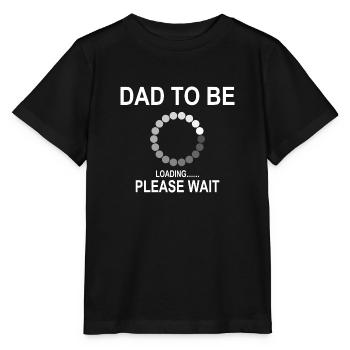 Werdender Vater - Stanley/Stella Kinder T-Shirt MINI CREATOR  - Schwarz - Vorne - Mikhail (115cm)