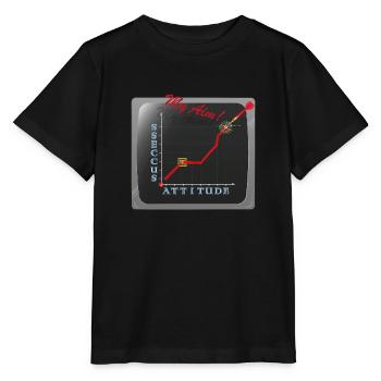 Erfolg - Ziel Erfolg - Stanley/Stella Kinder T-Shirt MINI CREATOR  - Schwarz - Vorne - Mikhail (115cm)