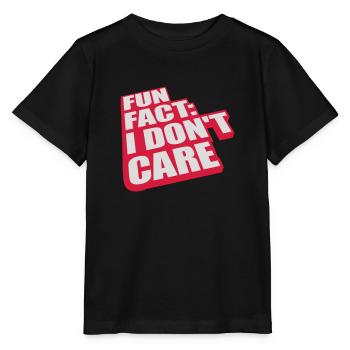 Je me fiche des faits - T-shirt bio MINI CREATOR Stanley/Stella Enfant - noir - Devant - Mikhail (115cm)