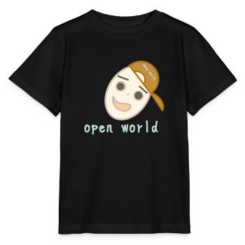 Cartoon - Stanley/Stella MINI CREATOR Kids’ T-Shirt - black - Front - Mikhail (115cm)