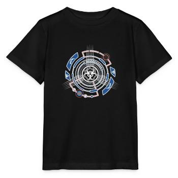 Tech Design Zukunft Technikfreaks - Stanley/Stella Kinder T-Shirt MINI CREATOR  - Schwarz - Vorne - Mikhail (115cm)