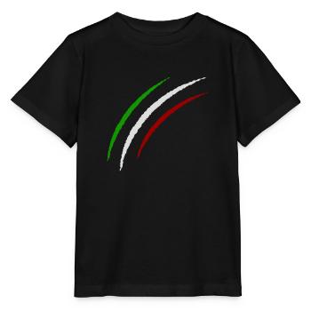 krallen italy - Stanley/Stella Kinder T-Shirt MINI CREATOR  - Schwarz - Vorne - Mikhail (115cm)