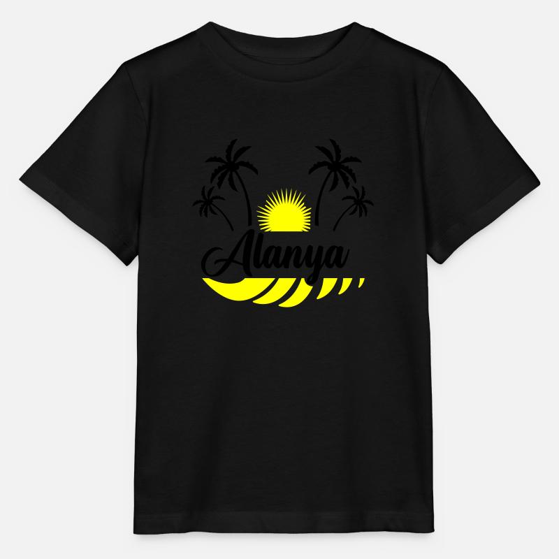 alanya - Stanley/Stella Kinder T-Shirt MINI CREATOR  - Schwarz