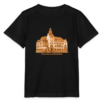 Thalheim Rathaus Erzgebirge Sachsen - T-shirt bio MINI CREATOR Stanley/Stella Enfant - noir - Devant - Mikhail (115cm)
