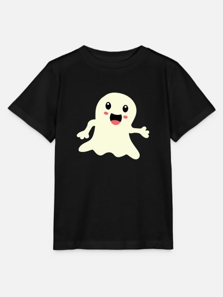 ghost 1 - Stanley/Stella Kinder T-Shirt MINI CREATOR - Schwarz