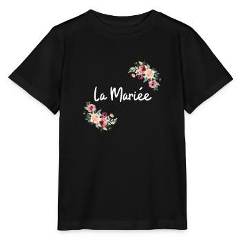 Die Brautblumen - Stanley/Stella Kinder T-Shirt MINI CREATOR  - Schwarz - Vorne - Mikhail (115cm)
