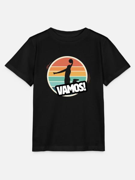 Retro Basketball Vamos - Stanley/Stella Kinder T-Shirt MINI CREATOR - Schwarz