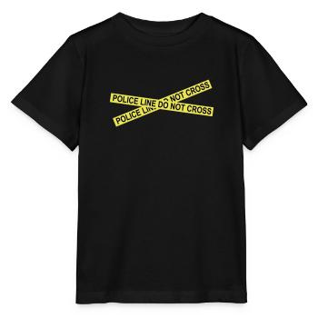 police - Stanley/Stella MINI CREATOR Kids’ T-Shirt - black - Front - Mikhail (115cm)