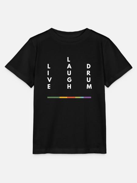 Drummer drummer - Stanley/Stella Kinder T-Shirt MINI CREATOR - Schwarz