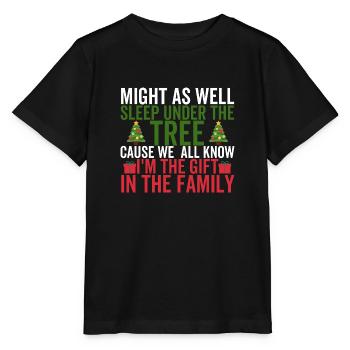Might as Well Sleep Under The Tree Cause We All - Stanley/Stella MINI CREATOR Kids’ T-Shirt - black - Front - Mikhail (115cm)