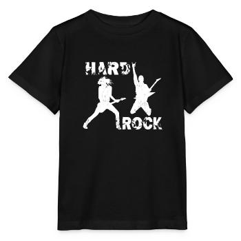 Hard Rock Gitarristen - Stanley/Stella Kinder T-Shirt MINI CREATOR  - Schwarz - Vorne - Mikhail (115cm)