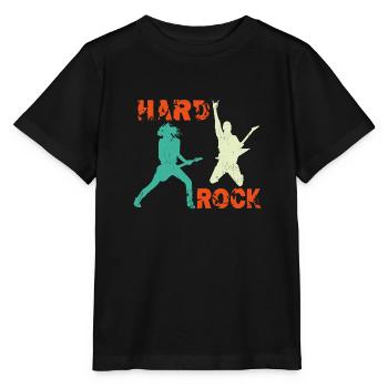 Hard Rock Gitarristen - Stanley/Stella Kinder T-Shirt MINI CREATOR  - Schwarz - Vorne - Mikhail (115cm)