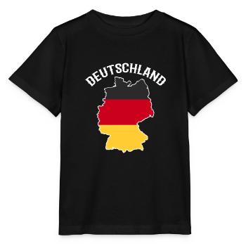 Allemagne - T-shirt bio MINI CREATOR Stanley/Stella Enfant - noir - Devant - Mikhail (115cm)