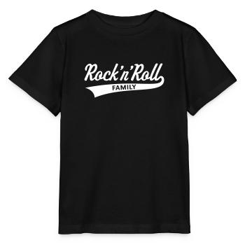 Rock 'n' Roll Family (Rock And Roll Family) - Stanley/Stella MINI CREATOR Kids’ T-Shirt - black - Front - Mikhail (115cm)