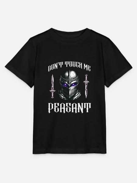 Don't Touch Me Bauern-Renaissance-Jahrmarkt-Festival - Stanley/Stella Kinder T-Shirt MINI CREATOR - Schwarz