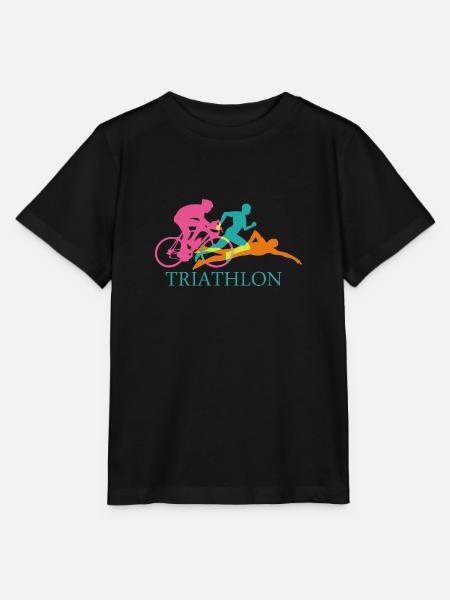 Triathlon - Stanley/Stella Kinder T-Shirt MINI CREATOR - Schwarz