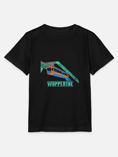 Wuppertal Schwebebahn - Stanley/Stella Kinder T-Shirt MINI CREATOR - Schwarz
