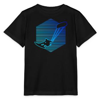 Kitesurf Kitesurf Kitesurf Kitesurfer Hommes - T-shirt bio MINI CREATOR Stanley/Stella Enfant - noir - Devant - Mikhail (115cm)
