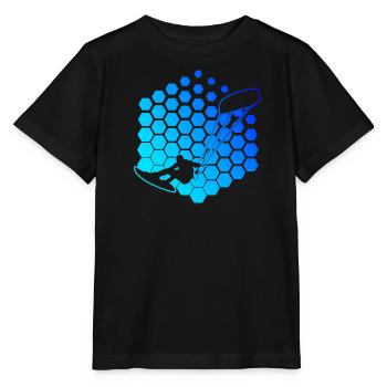 Kitesurf Kitesurf kitesurfer - T-shirt bio MINI CREATOR Stanley/Stella Enfant - noir - Devant - Mikhail (115cm)