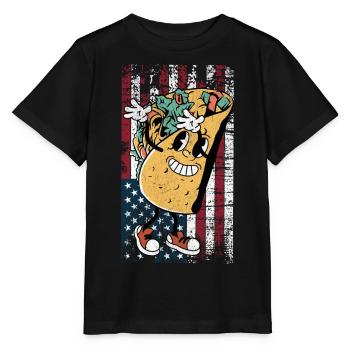 Taco - Stanley/Stella Kinder T-Shirt MINI CREATOR  - Schwarz - Vorne - Mikhail (115cm)