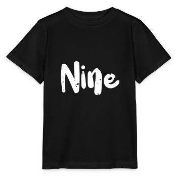 Neuf - Anniversaire - T-shirt bio MINI CREATOR Stanley/Stella Enfant - noir - Devant - Mikhail (115cm)