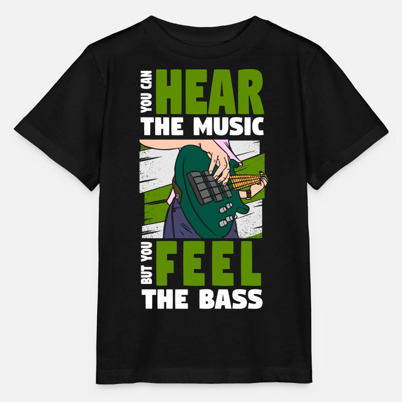Bassist E-Bass Musik - Stanley/Stella Kinder T-Shirt MINI CREATOR  - Schwarz