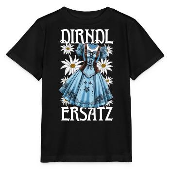Dirndl Ersatz - Stanley/Stella Kinder T-Shirt MINI CREATOR  - Schwarz - Vorne - Mikhail (115cm)