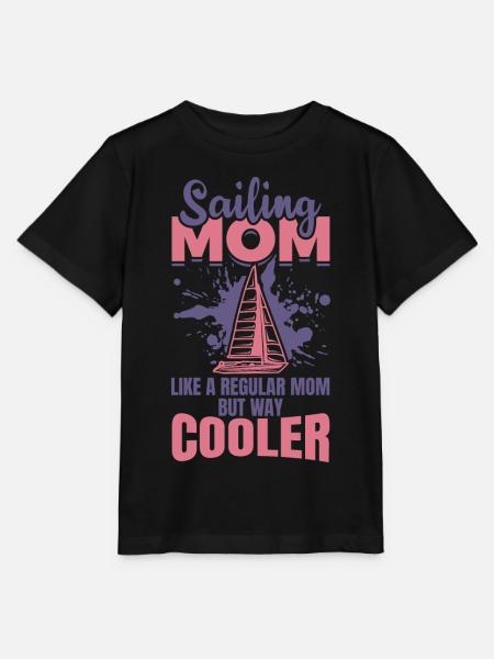 Segler Mama - Stanley/Stella Kinder T-Shirt MINI CREATOR  - Schwarz