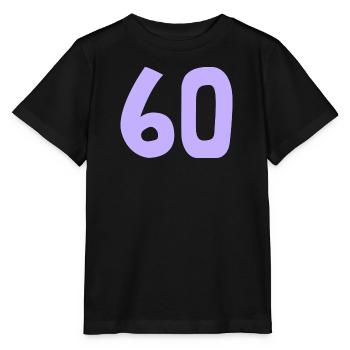 60. 60 ANS. 60e ANNIVERSAIRE. ANNIVERSAIRE 60 ANS. - T-shirt bio MINI CREATOR Stanley/Stella Enfant - noir - Devant - Mikhail (115cm)