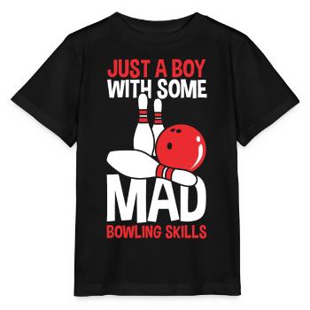Garçon melon - T-shirt bio MINI CREATOR Stanley/Stella Enfant - noir - Devant - Mikhail (115cm)