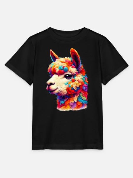 Alpaka - Stanley/Stella Kinder T-Shirt MINI CREATOR - Schwarz