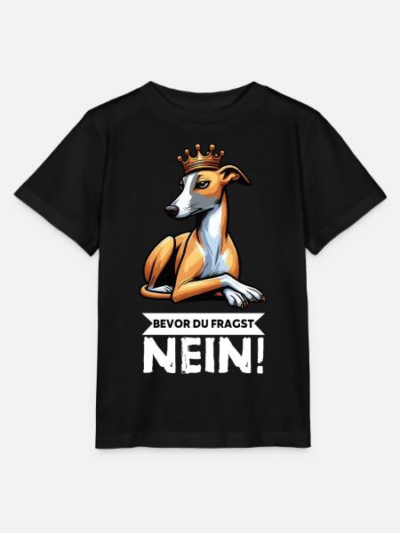 Bevor Du Fragst Whippet Windhund Whippets - Stanley/Stella Kinder T-Shirt MINI CREATOR - Schwarz