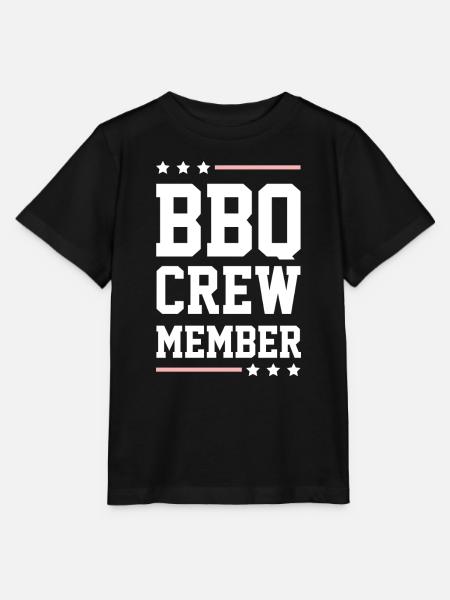 Bbq Crew - Stanley/Stella Kinder T-Shirt MINI CREATOR  - Schwarz