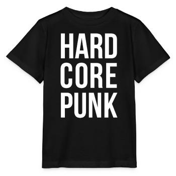 Hardcore Punk Bold Typografie - Stanley/Stella Kinder T-Shirt MINI CREATOR  - Schwarz - Vorne - Mikhail (115cm)