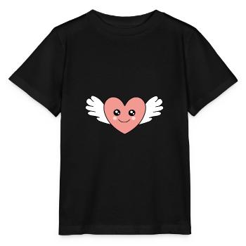 Valentinstag, Valentinstag, Valentinstag - Stanley/Stella Kinder T-Shirt MINI CREATOR  - Schwarz - Vorne - Mikhail (115cm)