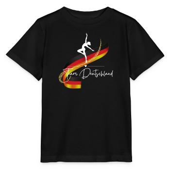 Dance, Team Germany, Dancer, Dancing - Stanley/Stella MINI CREATOR Kids’ T-Shirt - black - Front - Mikhail (115cm)