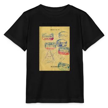 DDR Stempel - Stanley/Stella Kinder T-Shirt MINI CREATOR  - Schwarz - Vorne - Mikhail (115cm)