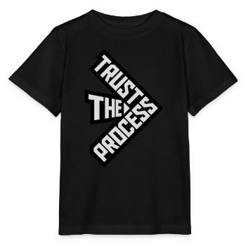 faire confiance au processus Devis - T-shirt bio MINI CREATOR Stanley/Stella Enfant - noir - Devant - Mikhail (115cm)