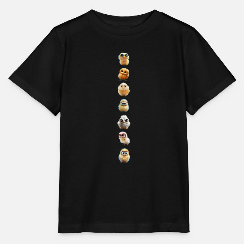 PouletsLong - T-shirt bio MINI CREATOR Stanley/Stella Enfant - noir