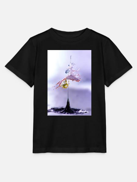 splash 04 - Stanley/Stella Kinder T-Shirt MINI CREATOR  - Schwarz