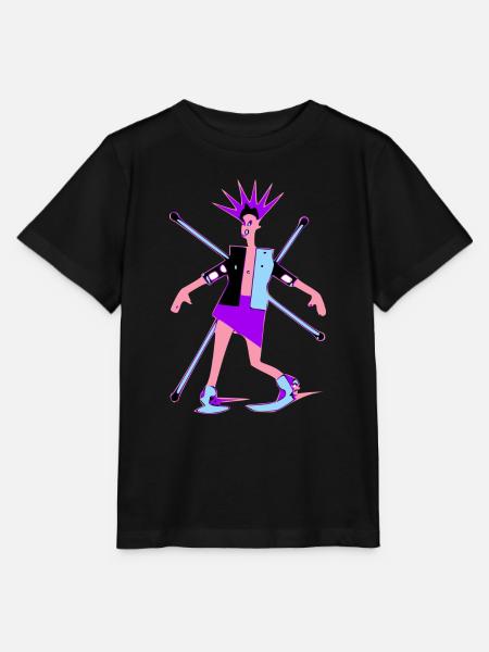 Fräulein Keupon - Stanley/Stella Kinder T-Shirt MINI CREATOR  - Schwarz